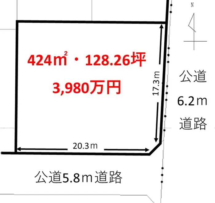 本庄早稲田の杜　売地　